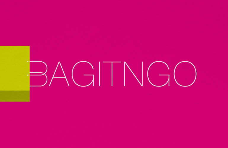 Bagitngo logo designed by The Joneses