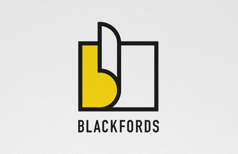 Blackfords logo designed by The Joneses