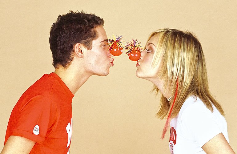 Comic Relief photography art directed by The Joneses