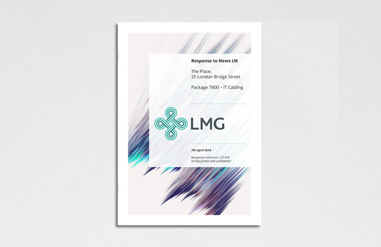 LMG brochure designed by The Joneses