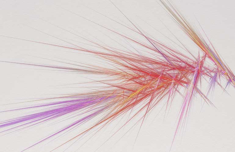 LMG generative art designed by The Joneses