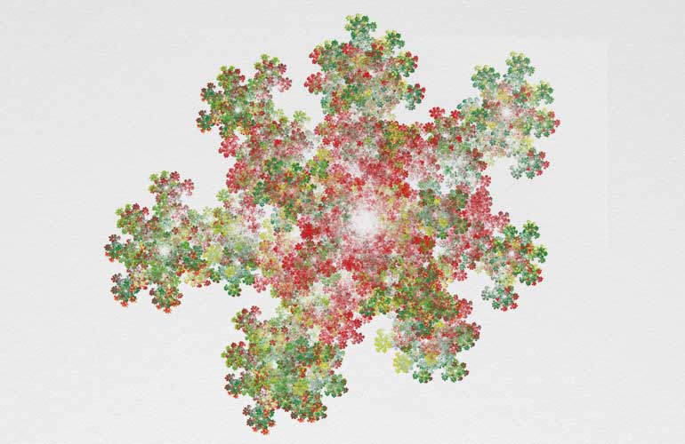LMG generative art designed by The Joneses