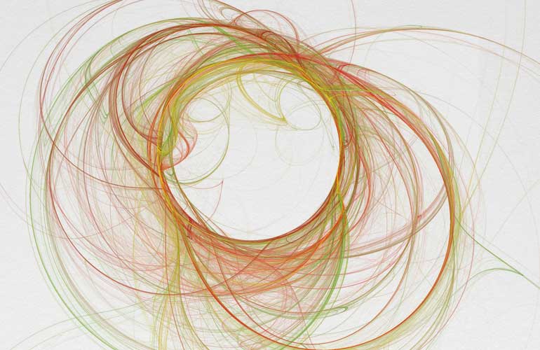 LMG generative art designed by The Joneses
