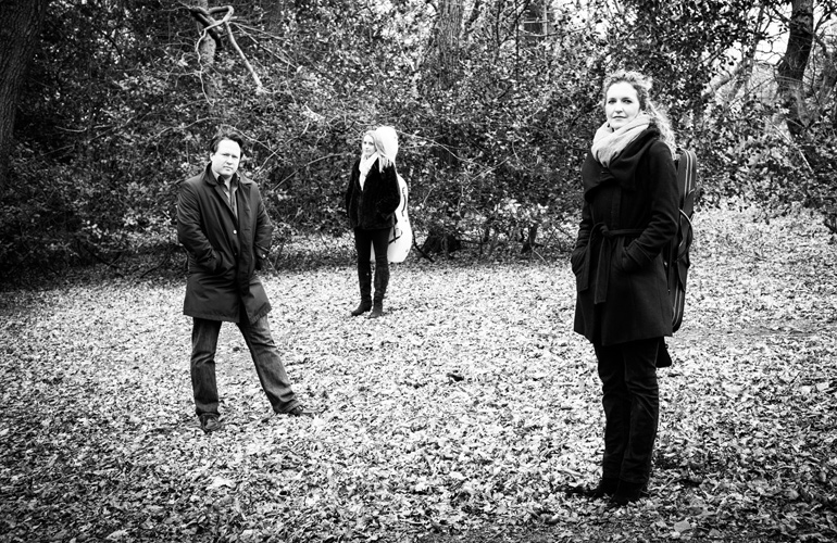 Aquinas Piano Trio photography designed by The Joneses