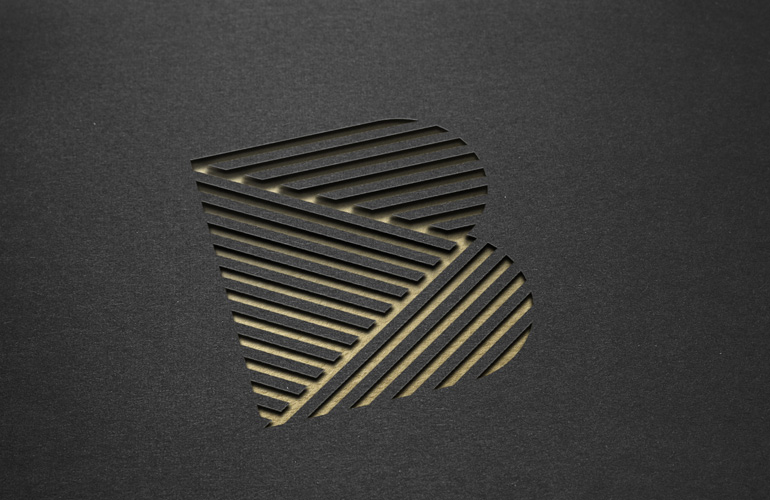 Bootcamp Pilates laser-cut logo designed by The Joneses