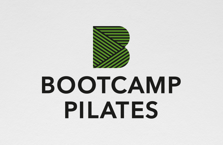 Bootcamp Pilates logo designed by The Joneses