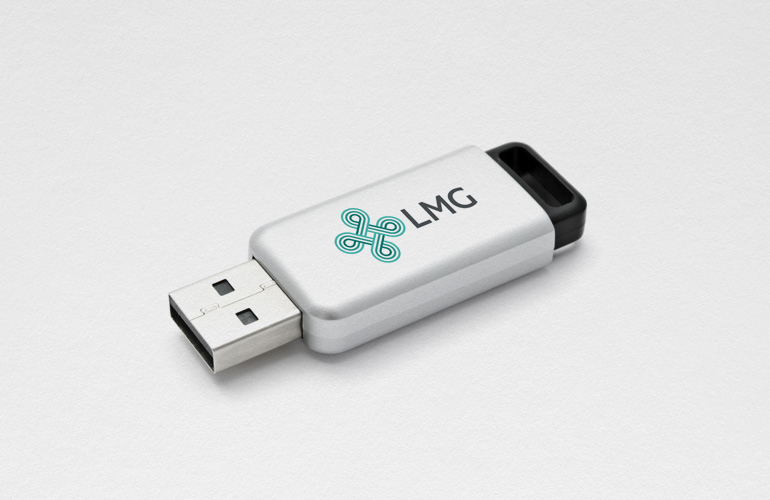 LMG memory stick designed by The Joneses
