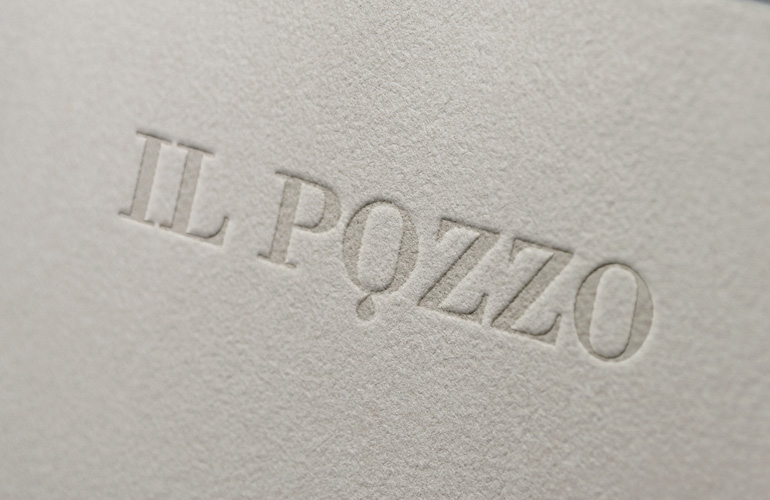 Il Pozzo logo designed by The Joneses
