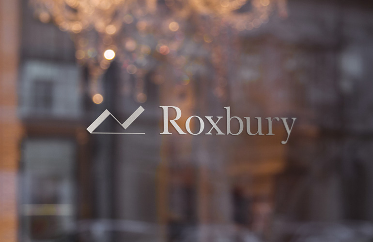 Roxbury signage designed by The Joneses