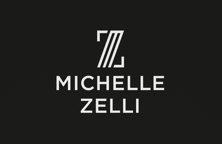 Michelle Zelli logo designed by The Joneses