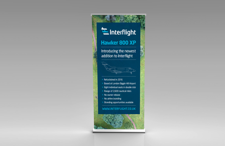 Interflight brand communications designed by The Joneses
