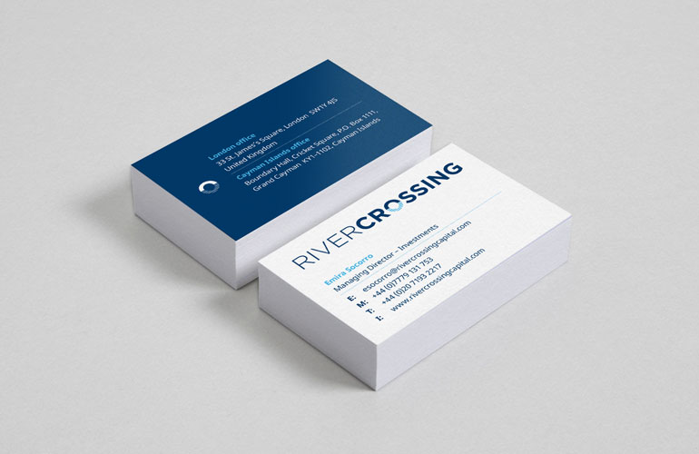 RiverCrossing stationery designed by The Joneses