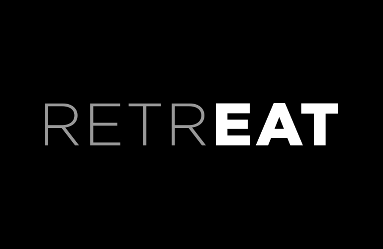 Retreat naturopathic catering logo designed by The Joneses