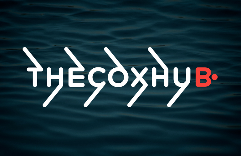 The Cox Hub logo designed by The Joneses