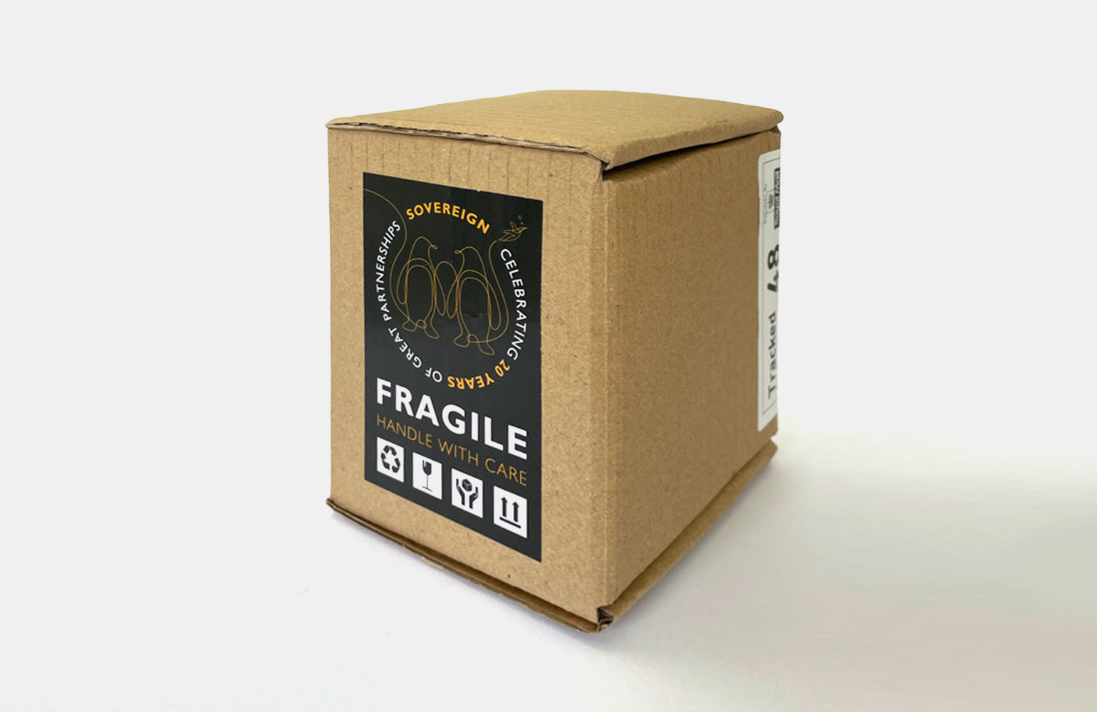 Sovereign Capital mug box designed by The Joneses
