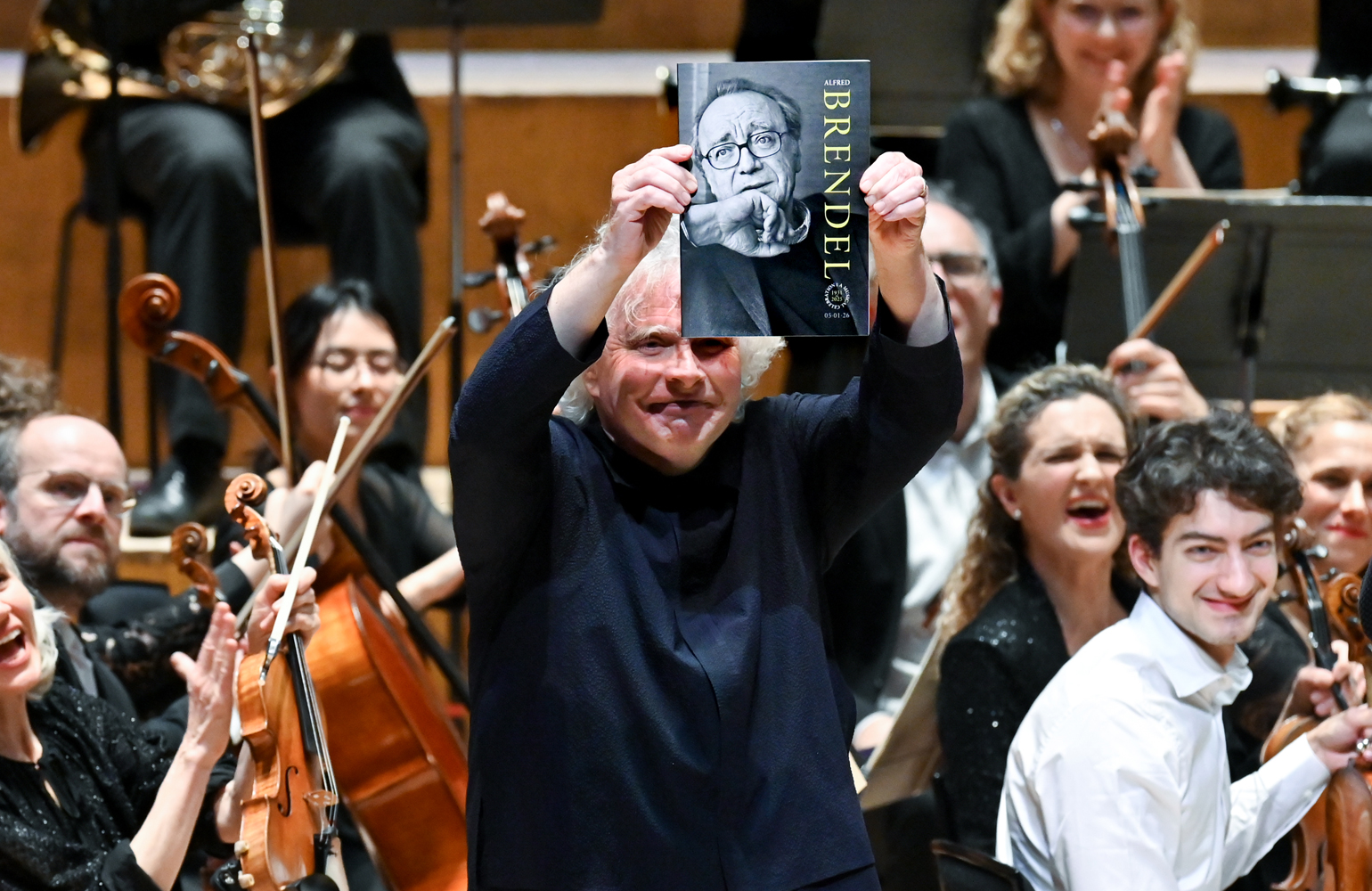 Alfred Brendel memorial programme designed by The Joneses