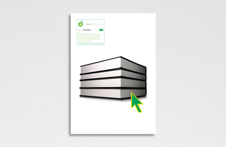BP advertising designed by The Joneses