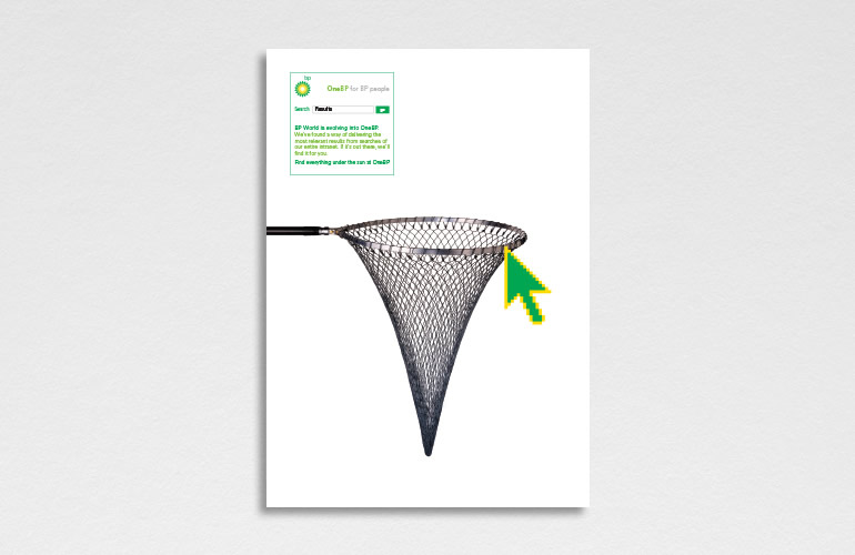 BP advertising designed by The Joneses