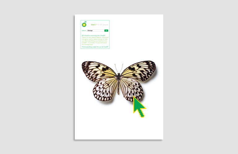 BP advertising designed by The Joneses