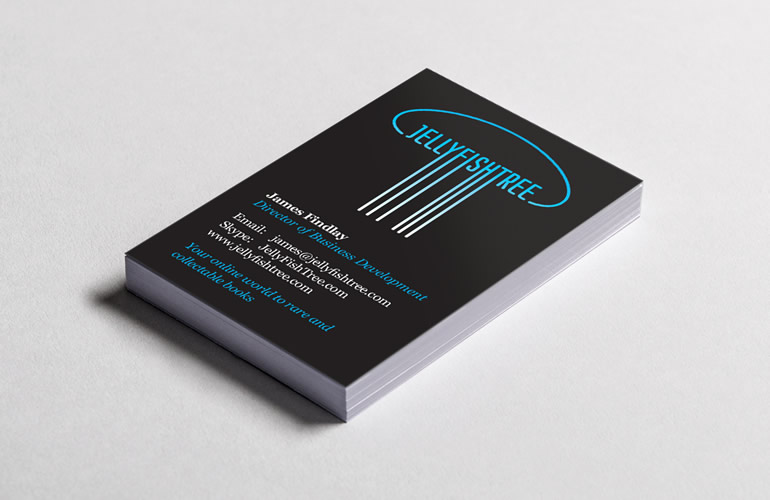 Jellyfishtree business card designed by The Joneses