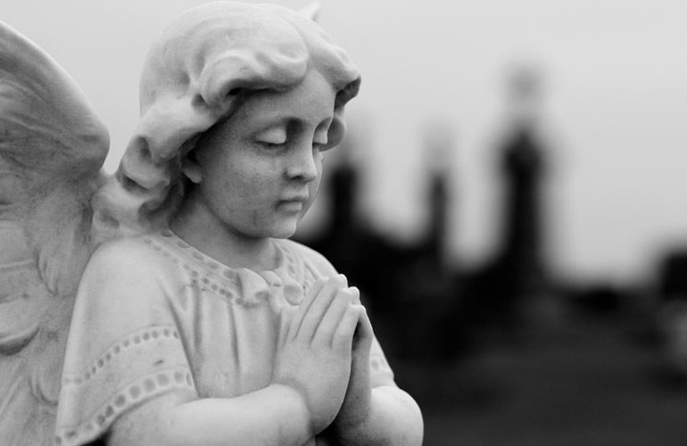 Laurel Funerals photography art directed by The Joneses