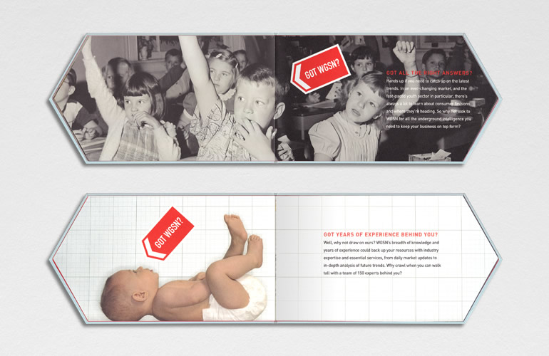 WGSN brochure designed by The Joneses