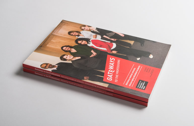 General Medical Council Gateways brochure designed by The Joneses