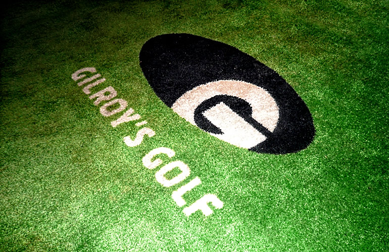 Gilroy’s Golf branded carpet designed by The Joneses