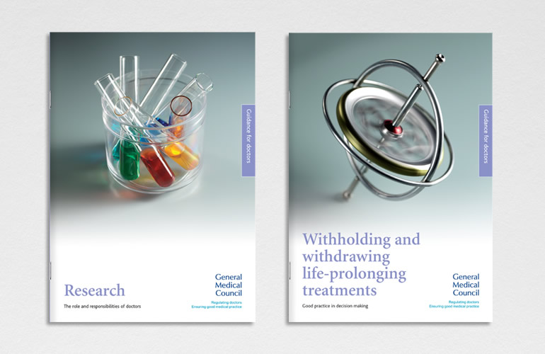 General Medical Council brochure designed by The Joneses
