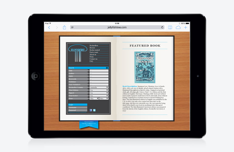 Jellyfishtree website designed by The Joneses