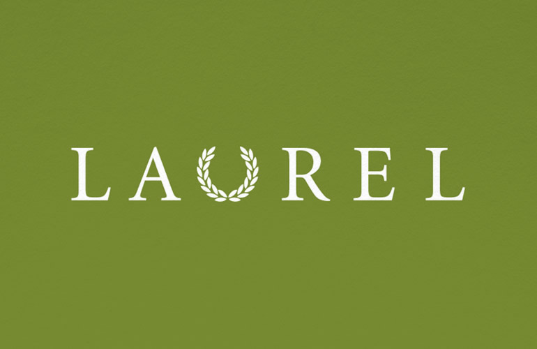 Laurel Funerals logo designed by The Joneses