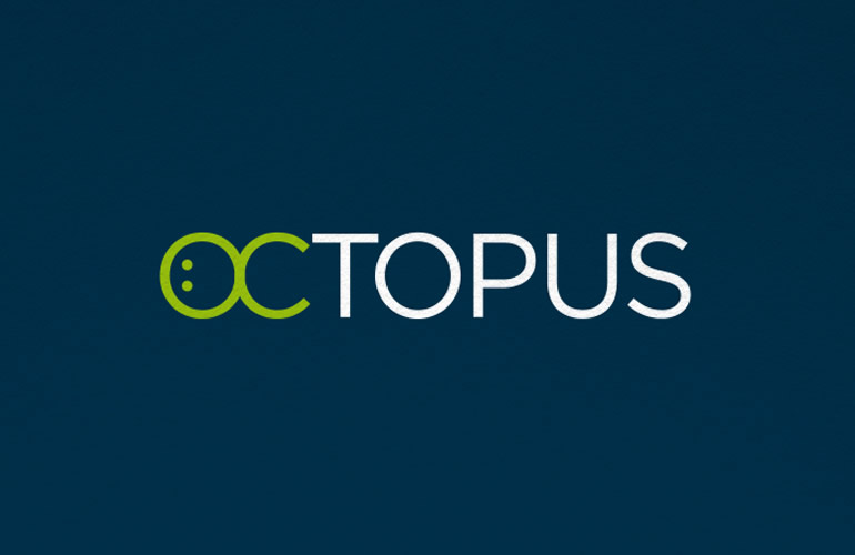 Octopus logo designed by The Joneses
