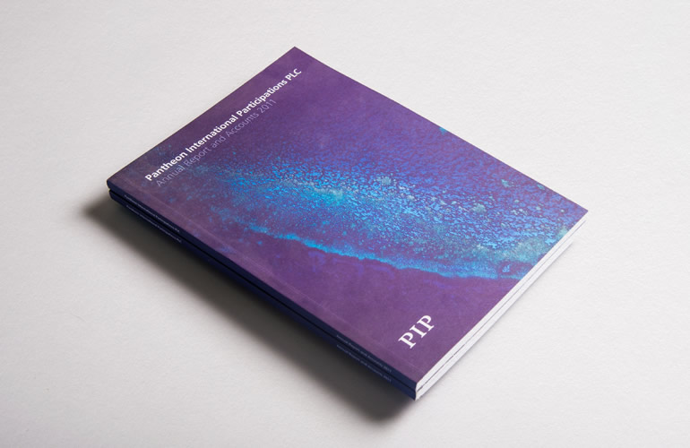 Pantheon International Participations (PIP) Annual Report and Accounts designed by The Joneses