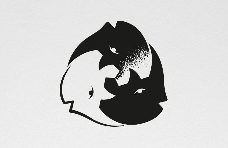 Save the Rhino logo designed by The Joneses