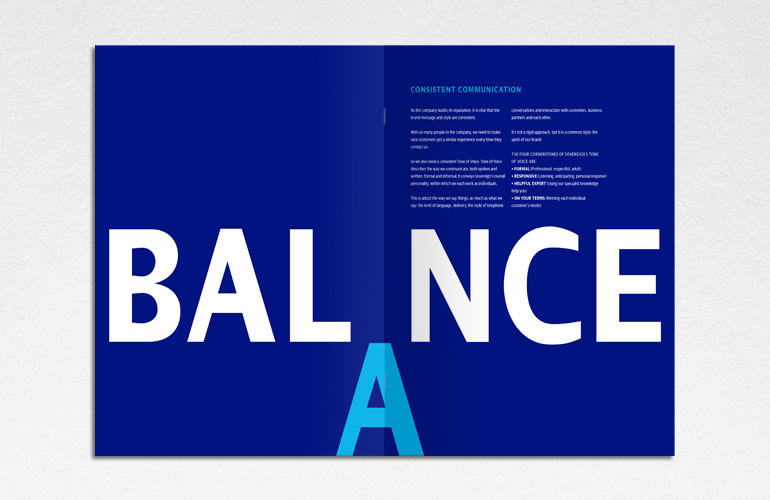 Sovereign Holidays brand manifesto designed by The Joneses.