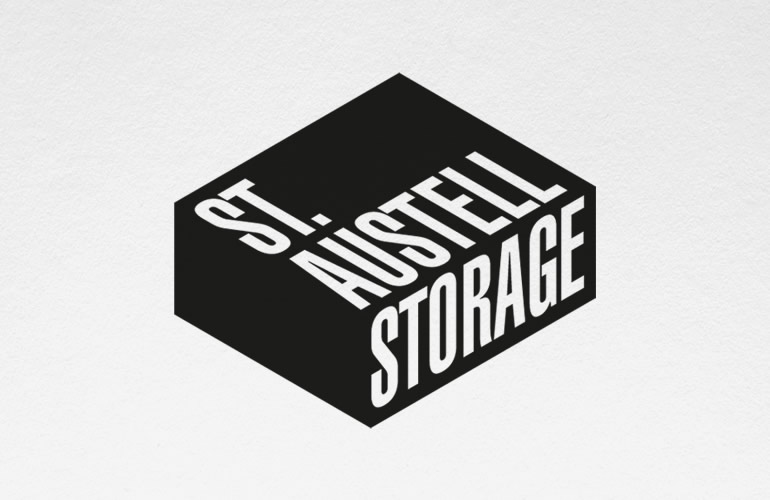 St. Austell Storage business card designed by The Joneses.