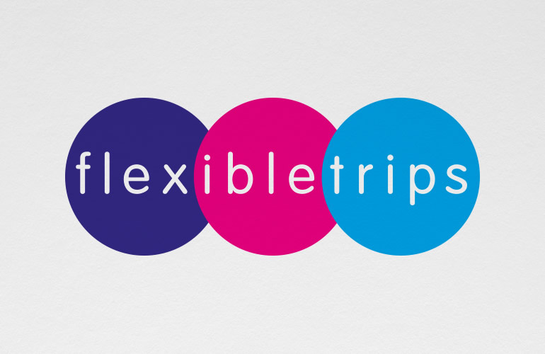 Flexibletrips logo designed by The Joneses