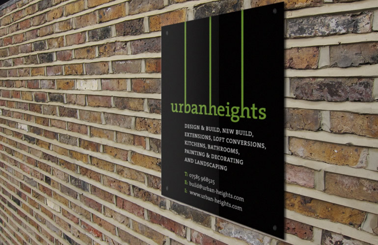 Urban Heights logo designed by The Joneses
