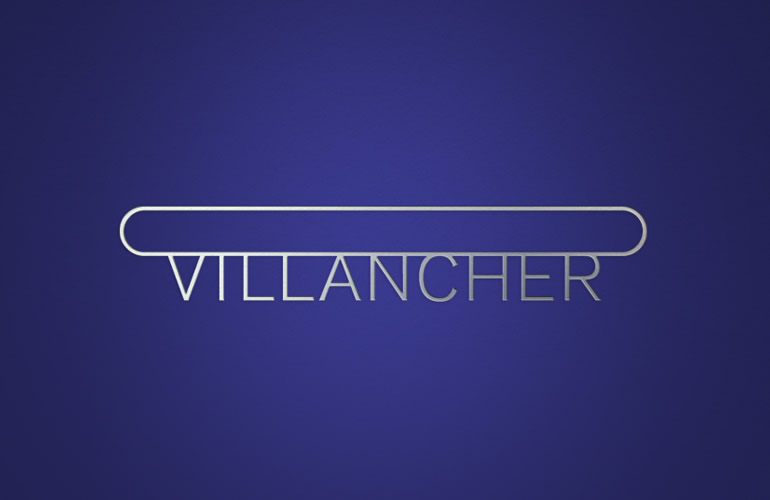 Villancher logo designed by The Joneses