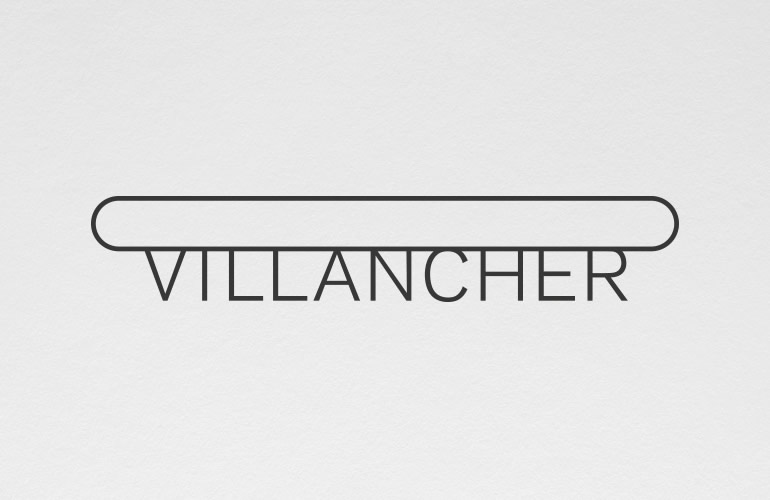 Villancher logo designed by The Joneses