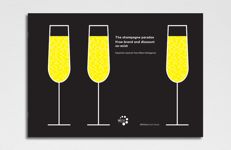 Wine Intelligence brochure designed by The Joneses