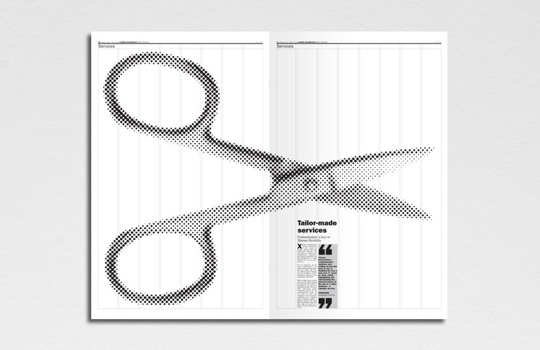 Xtreme Information brochure designed by The Joneses